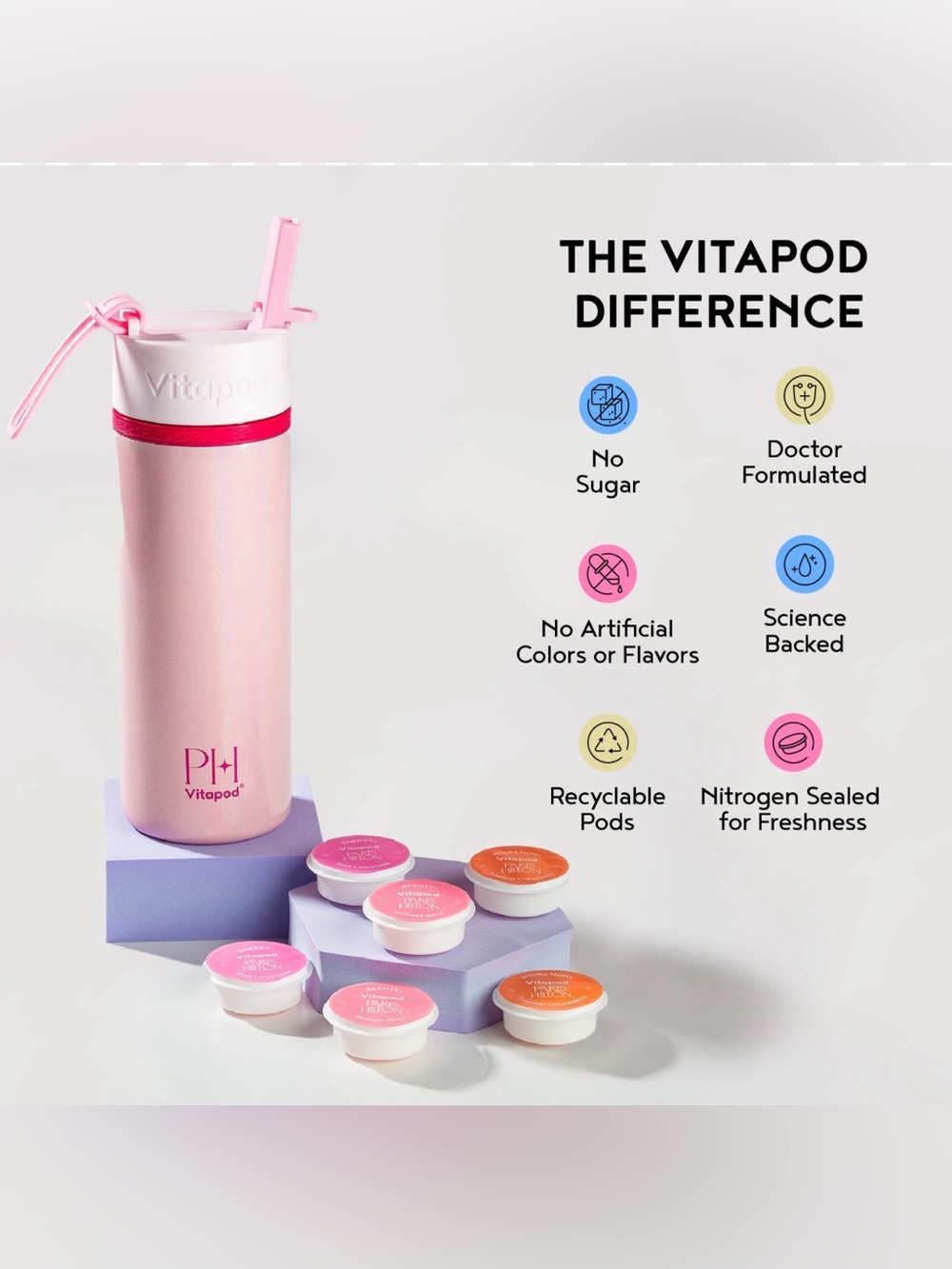 Vitapod Paris Hilton daily wellness system